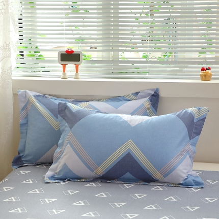 91家纺网 家纺一手货源 找家纺 （总）牧笛缘家纺 2025新款全棉12868单枕套