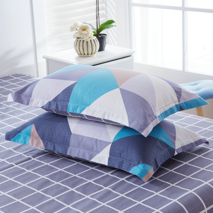 91家纺网 家纺一手货源 找家纺 （总）牧笛缘家纺 2025新款全棉12868单枕套