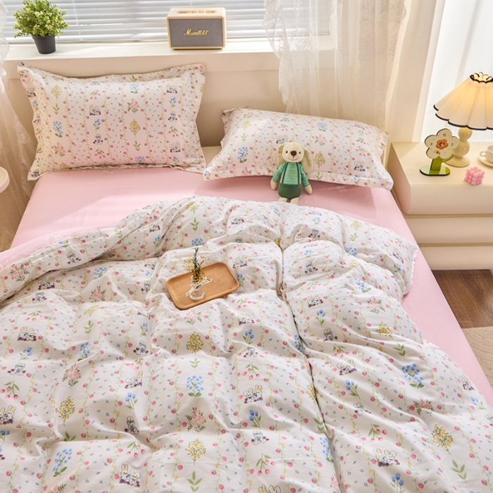 91家纺网 家纺一手货源 找家纺 （总）牧笛缘家纺 2025新款全棉12868四件套