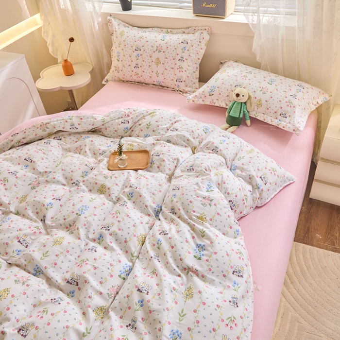 91家纺网 家纺一手货源 找家纺 （总）牧笛缘家纺 2025新款全棉12868四件套