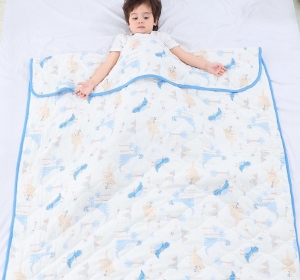 91家纺网 家纺一手货源 找家纺 （总）【惊喜捡漏】恒温竹棉纱布夏被宝宝幼儿园儿童空调被夏季薄被子