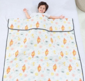 91家纺网 家纺一手货源 找家纺 （总）【惊喜捡漏】恒温竹棉纱布夏被宝宝幼儿园儿童空调被夏季薄被子