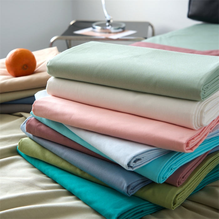 91家纺网 家纺一手货源 找家纺 （总）兰紫橙家纺 2025新款全棉13372纯色单床单