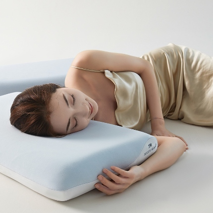 91家纺网 家纺一手货源 找家纺 （总）2代深睡枕PRO人体工学枕头慢回弹记忆棉深睡颈椎枕芯成人礼盒辅助睡眠
