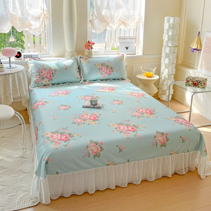 91家纺网 家纺一手货源 找家纺 （总）创爱家纺 2025新款豆豆软席夏被四件套