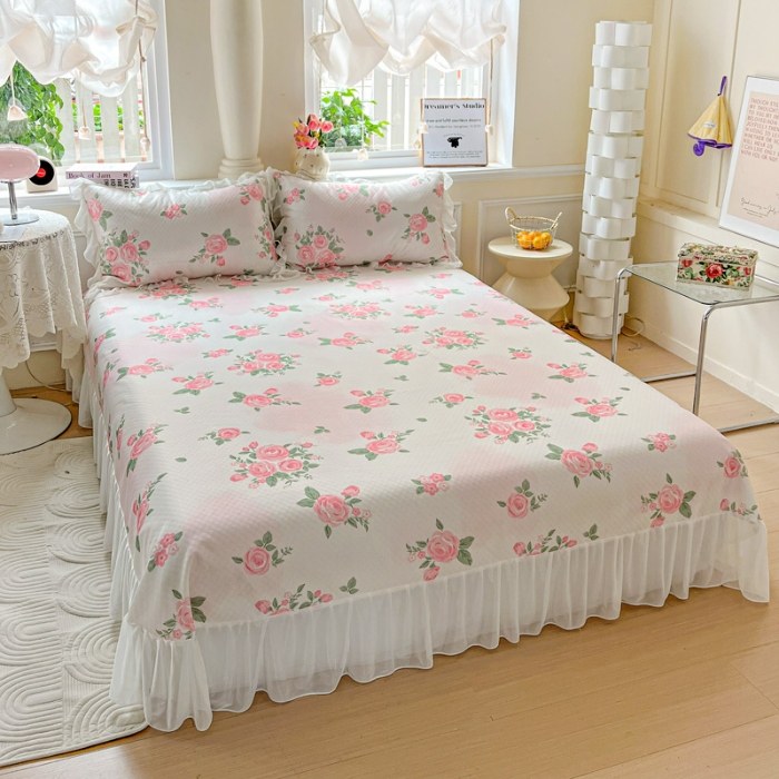 91家纺网 家纺一手货源 找家纺 （总）创爱家纺 2025新款豆豆软席夏被四件套