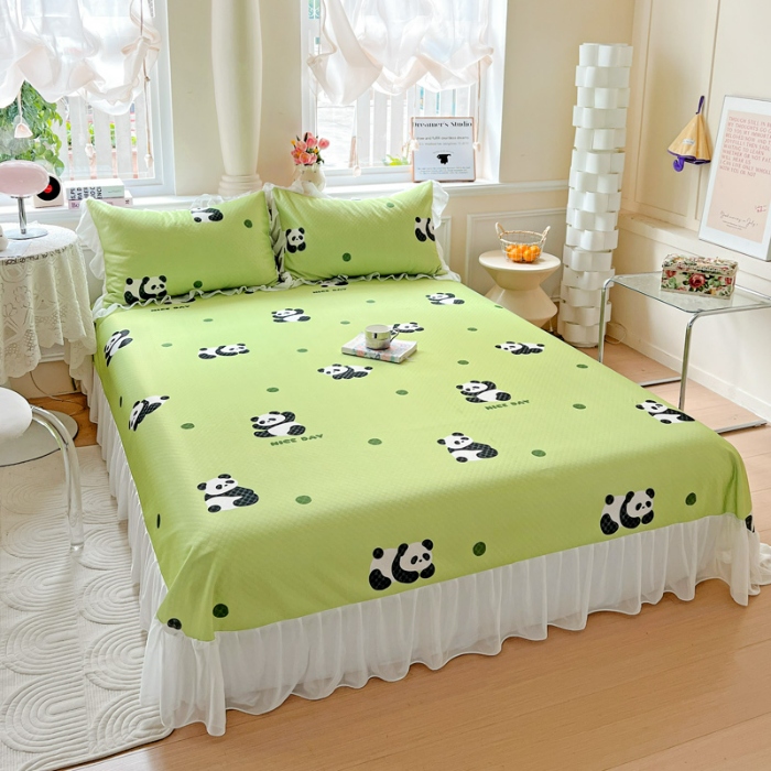 91家纺网 家纺一手货源 找家纺 （总）创爱家纺 2025新款豆豆软席夏被四件套