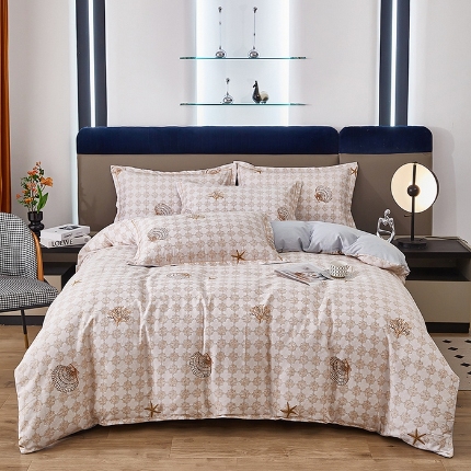 91家纺网 家纺一手货源 找家纺 （总）雲归梦 2025新款加厚全棉生态磨毛大版四件套