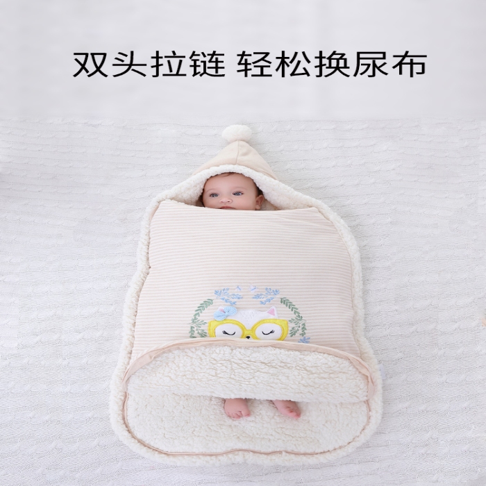 91家纺网 家纺一手货源 找家纺 （总）新生婴儿抱被纯棉春秋冬初生包被防惊跳产房纯棉襁褓婴儿多功能睡
