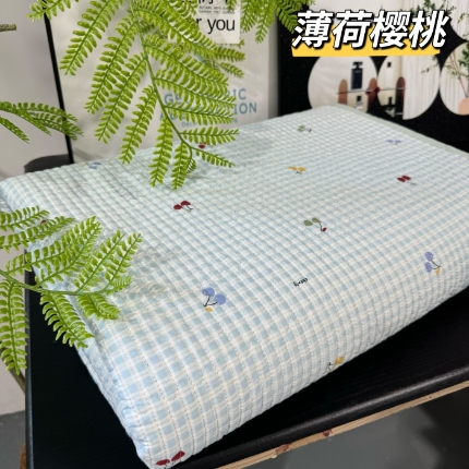 91家纺网 家纺一手货源 找家纺 （总）A类双面全棉床盖 200*220±5CM可机洗双面纯棉绗缝夹棉床单防滑垫