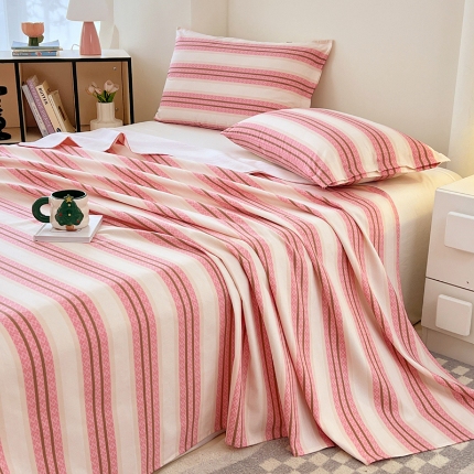 91家纺网 家纺一手货源 找家纺 （总）2025新款夏季老粗布空调凉被加厚亲肤原棉床上用品