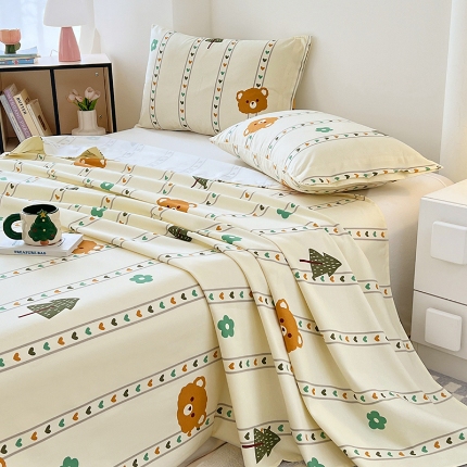 91家纺网 家纺一手货源 找家纺 （总）2025新款夏季老粗布空调凉被加厚亲肤原棉床上用品