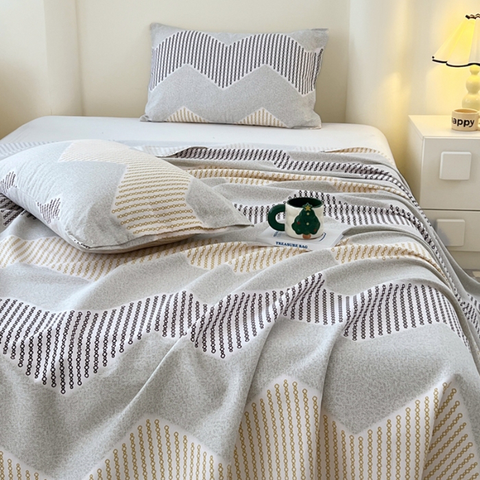 91家纺网 家纺一手货源 找家纺 （总）2025新款夏季老粗布空调凉被加厚亲肤原棉床上用品