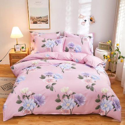 91家纺网 家纺一手货源 找家纺 （总）约素家纺 2025新款12868全棉床笠系列四件套