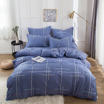 91家纺网 家纺一手货源 找家纺 （总）约素家纺 2025新款12868全棉床笠系列四件套