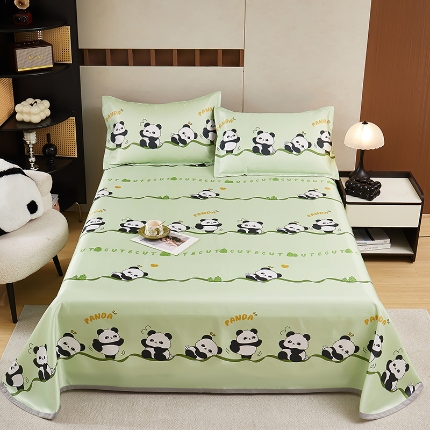 91家纺网 家纺一手货源 找家纺 （总）星窝家纺 2025新款直播电商优选可机洗斜纹提花冰丝凉席三件套