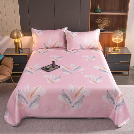 91家纺网 家纺一手货源 找家纺 （总）星窝家纺 2025新款直播电商优选可机洗斜纹提花冰丝凉席三件套