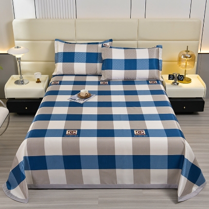 91家纺网 家纺一手货源 找家纺 （总）星窝家纺 2025新款直播电商优选可机洗斜纹提花冰丝凉席三件套