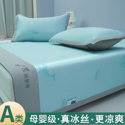 91家纺网 家纺一手货源 找家纺 （总）2025新款A类净味抗菌润肤席加厚藤席冰丝席凉感席直播爆款