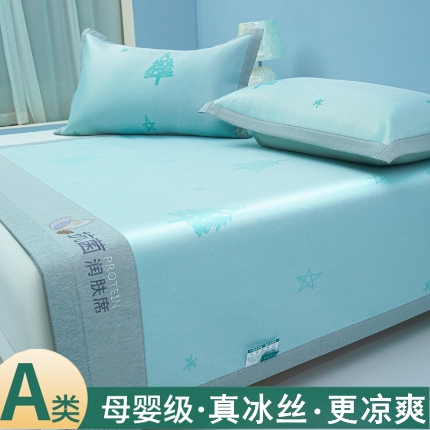 91家纺网 家纺一手货源 找家纺 （总）2025新款A类净味抗菌润肤席加厚藤席冰丝席凉感席直播爆款