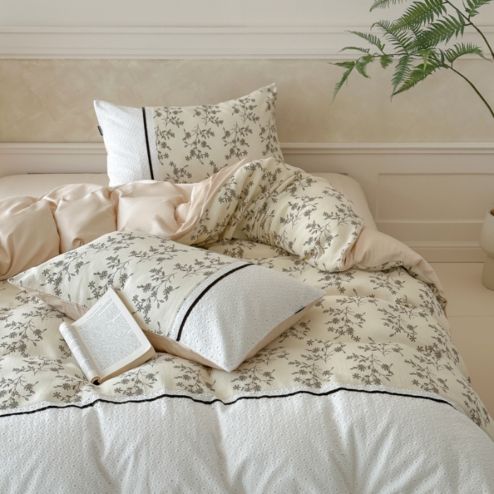 91家纺网 家纺一手货源 找家纺 梵星摄影  侘寂风套件拍摄赏析