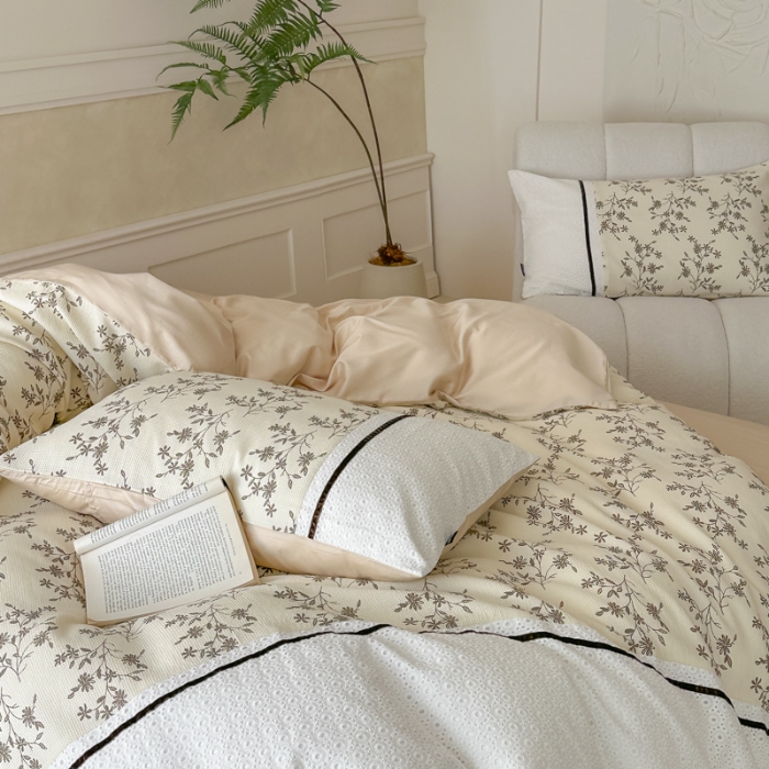 91家纺网 家纺一手货源 找家纺 梵星摄影  侘寂风套件拍摄赏析