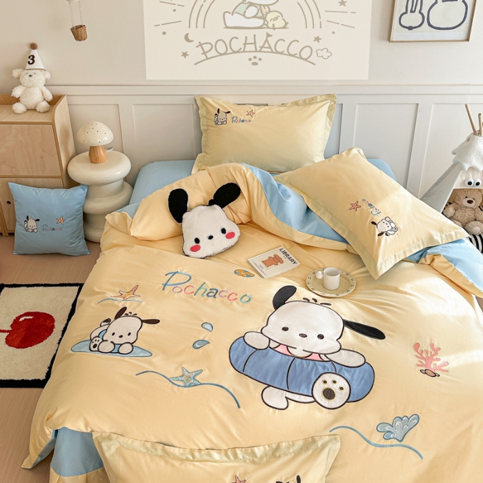 91家纺网 家纺一手货源 找家纺 梵星摄影  卡通刺绣套件拍摄赏析