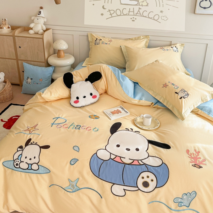 91家纺网 家纺一手货源 找家纺 梵星摄影  卡通刺绣套件拍摄赏析