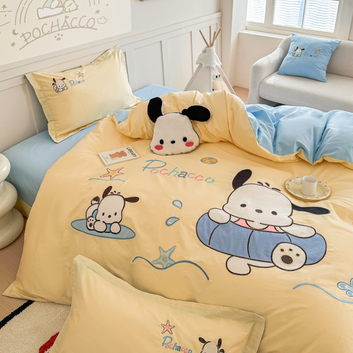 91家纺网 家纺一手货源 找家纺 梵星摄影  卡通刺绣套件拍摄赏析