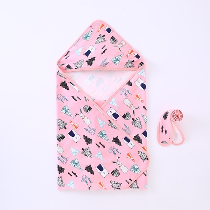 91家纺网 家纺一手货源 找家纺 （总）婴儿包被初生宝宝抱被纯棉春夏新生产房包单外出包巾