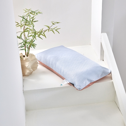 91家纺网 家纺一手货源 找家纺 （总）2025新款 冰丝全荞麦按摩护颈枕芯 甜荞麦明目清热学生成人枕头