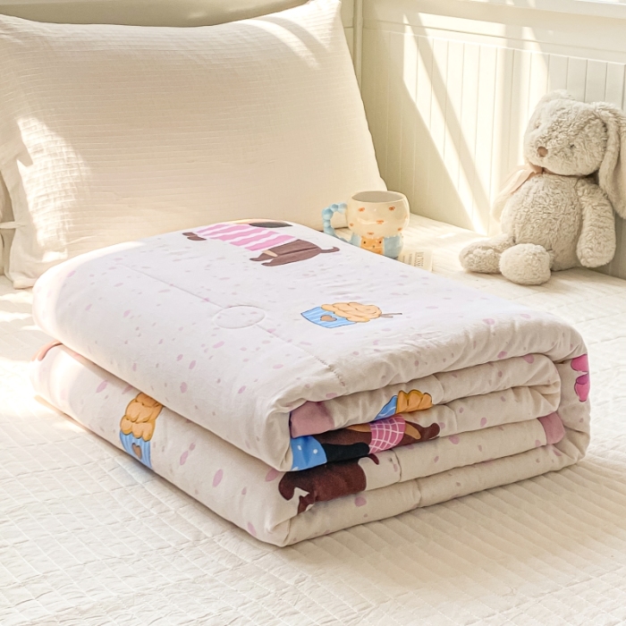 91家纺网 家纺一手货源 找家纺 好睡棉 2025新款柔软裸睡级水洗棉夏被新疆棉花被夏凉被空调被被子 哈基米