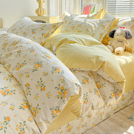 91家纺网 家纺一手货源 找家纺 （总）优选良品 2025新款全棉纯棉一字绣四件套系列