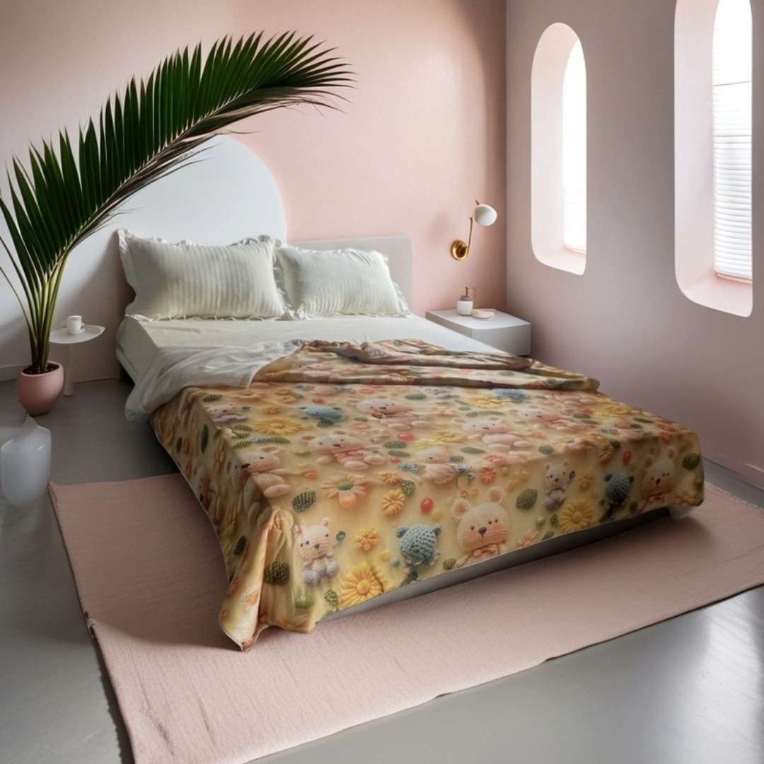 91家纺网 家纺一手货源 找家纺 （总）招财狼 2025新款3D水洗冰丝抗菌大豆夏被