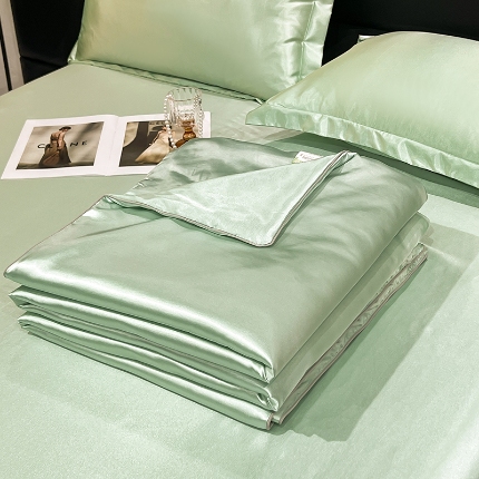 91家纺网 家纺一手货源 找家纺 （总）经年 2025夏季新款丝绸真丝手感水洗真丝天丝夏被夏凉被空调被四件套