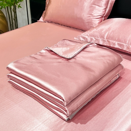 91家纺网 家纺一手货源 找家纺 （总）经年 2025夏季新款丝绸真丝手感水洗真丝天丝夏被夏凉被空调被四件套