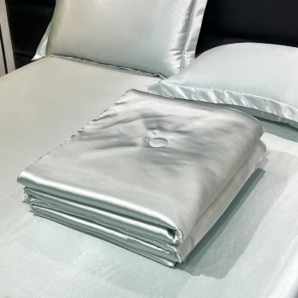 91家纺网 家纺一手货源 找家纺 （总）经年 2025夏季新款丝绸真丝手感水洗真丝天丝夏被夏凉被空调被四件套