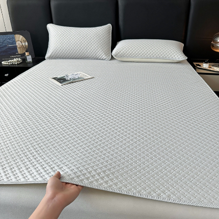 91家纺网 家纺一手货源 找家纺 （总）湘之帛 2025新款华夫格冰豆豆凉席