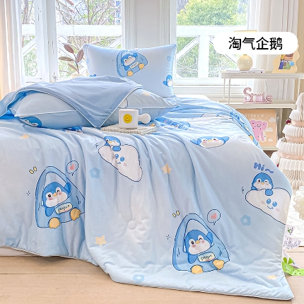 91家纺网 家纺一手货源 找家纺 （总）2025年新款冷暖双感被大豆纤维填充3D数码凉感针织棉夏被空调被夏凉被 夏被 