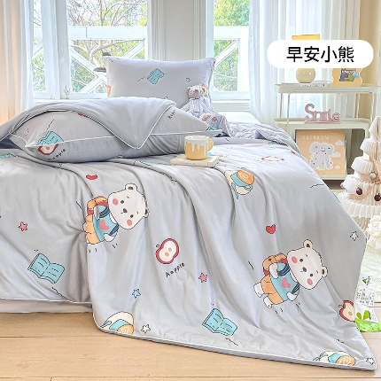 91家纺网 家纺一手货源 找家纺 （总）2025年新款冷暖双感被大豆纤维填充3D数码凉感针织棉夏被空调被夏凉被 夏被 