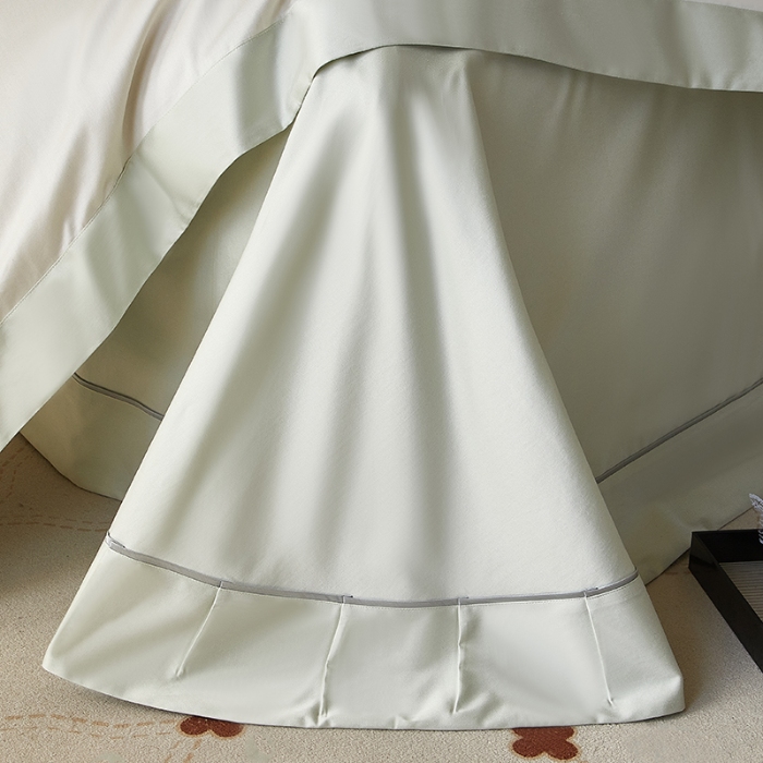 91家纺网 家纺一手货源 找家纺 【2025】50支50S长绒棉刺绣四件套新中式工艺款 翩翩起舞 控价478-498元