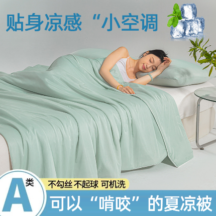 91家纺网 家纺一手货源 找家纺 （总2）圣尔雅家纺 2025新款A类云母凉感丝夏被空调被夏凉被子被芯