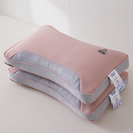 91家纺网 家纺一手货源 找家纺 织布人 2025新款扬帆起航凉感荞麦枕 扬帆起航凉感枕-粉色【茶香枕】  