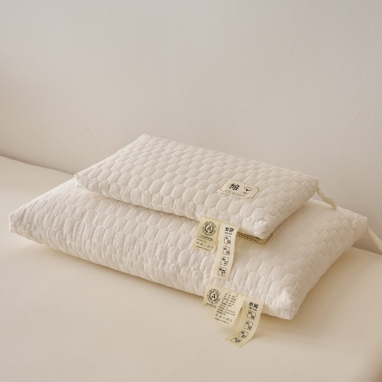 91家纺网 家纺一手货源 找家纺 （总）乐可 2025新款水立方棉花枕 儿童枕成人枕枕头枕芯