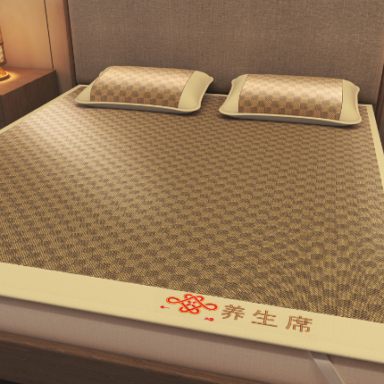 迪乐妮 2025新款藤席养身席 单面席—罗马格