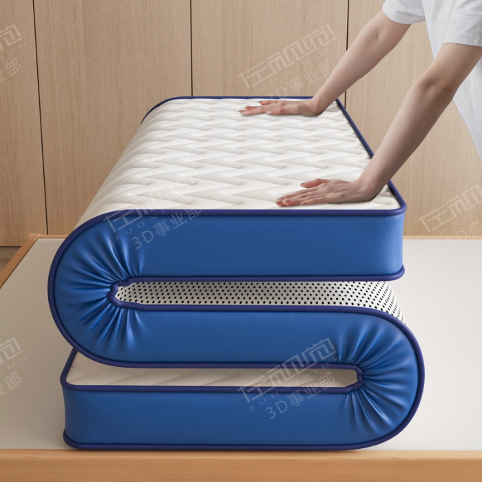 91家纺网 家纺一手货源 找家纺 左视觉  3D建模系列床垫样片赏析