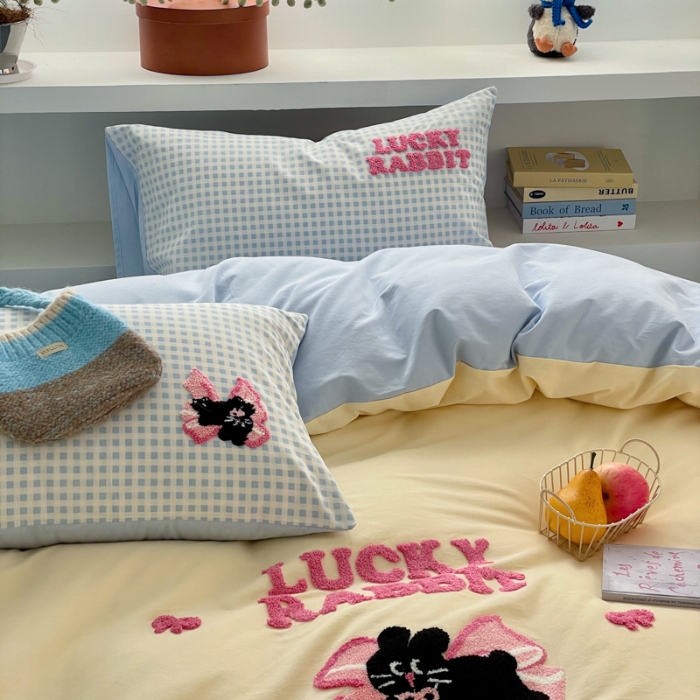 91家纺网 家纺一手货源 找家纺 左视觉  小清新化纤套件拍摄赏析