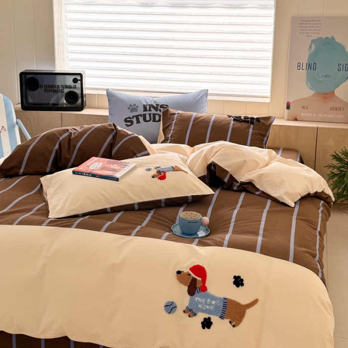 91家纺网 家纺一手货源 找家纺 左视觉  小清新毛巾绣套件拍摄赏析