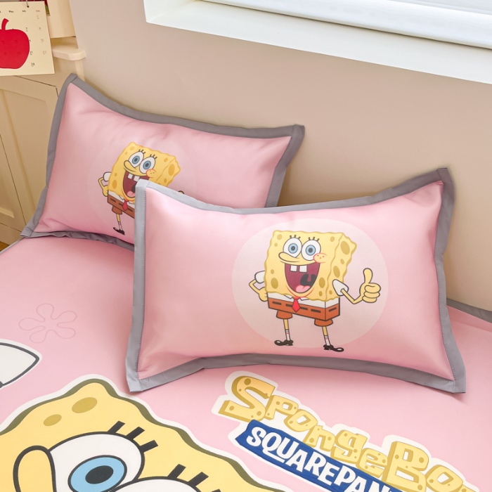 91家纺网 家纺一手货源 找家纺 （总）金爱家 2025新款冰丝凉席海绵宝宝