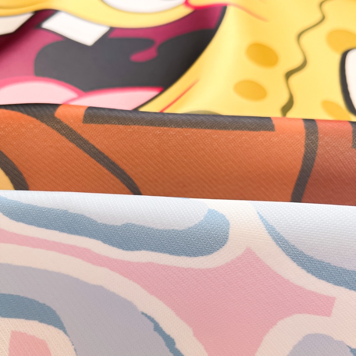 91家纺网 家纺一手货源 找家纺 金爱家 2025新款冰丝凉席海绵宝宝 冰丝-爱喝海绵宝宝粉